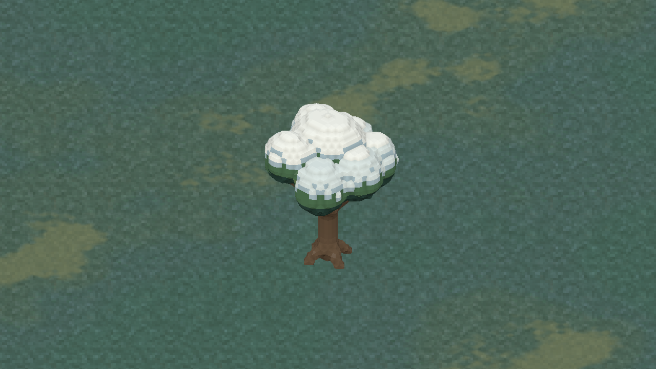 In-game view of Oak Snow.