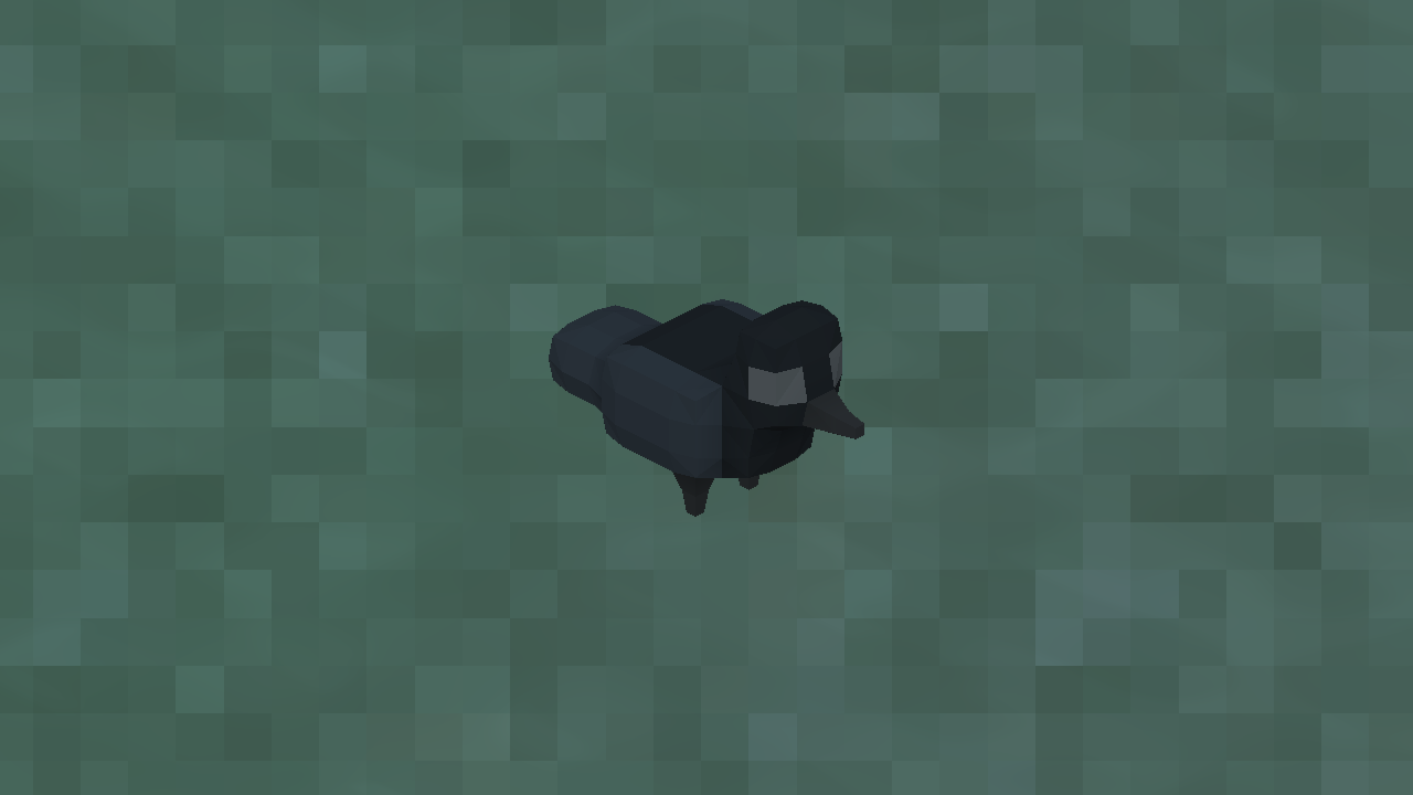 In-game view of Crow.