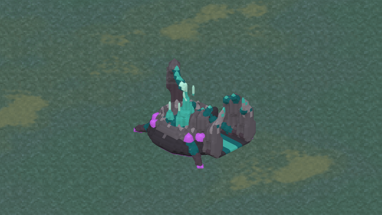 In-game view of Geode Siphon.