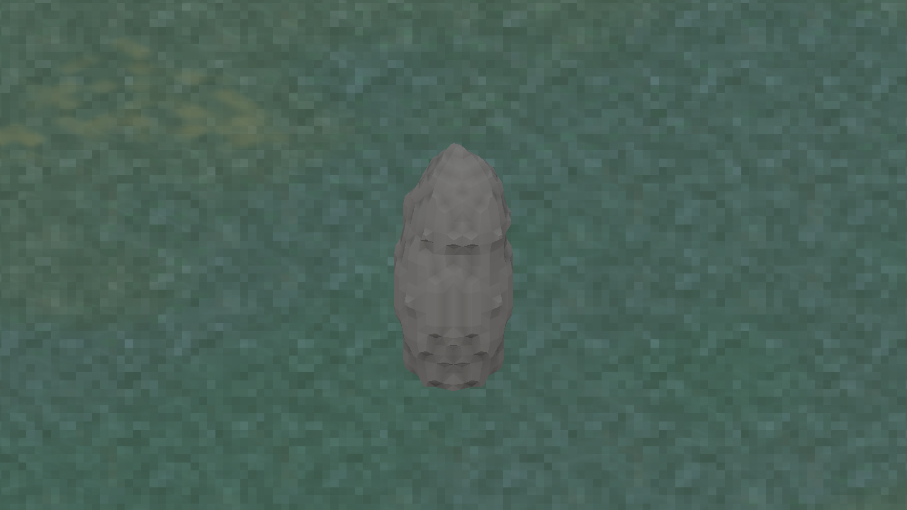 In-game view of Cliff Trim Corner Outer.