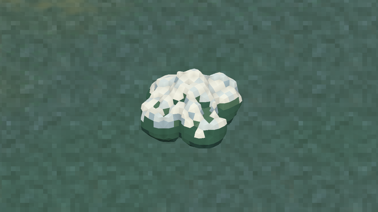 In-game view of Bush Snow.