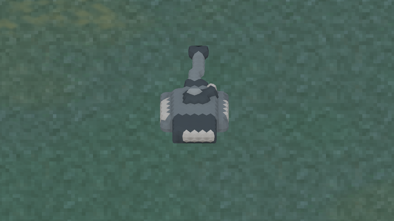 In-game view of Light Tank Turret.
