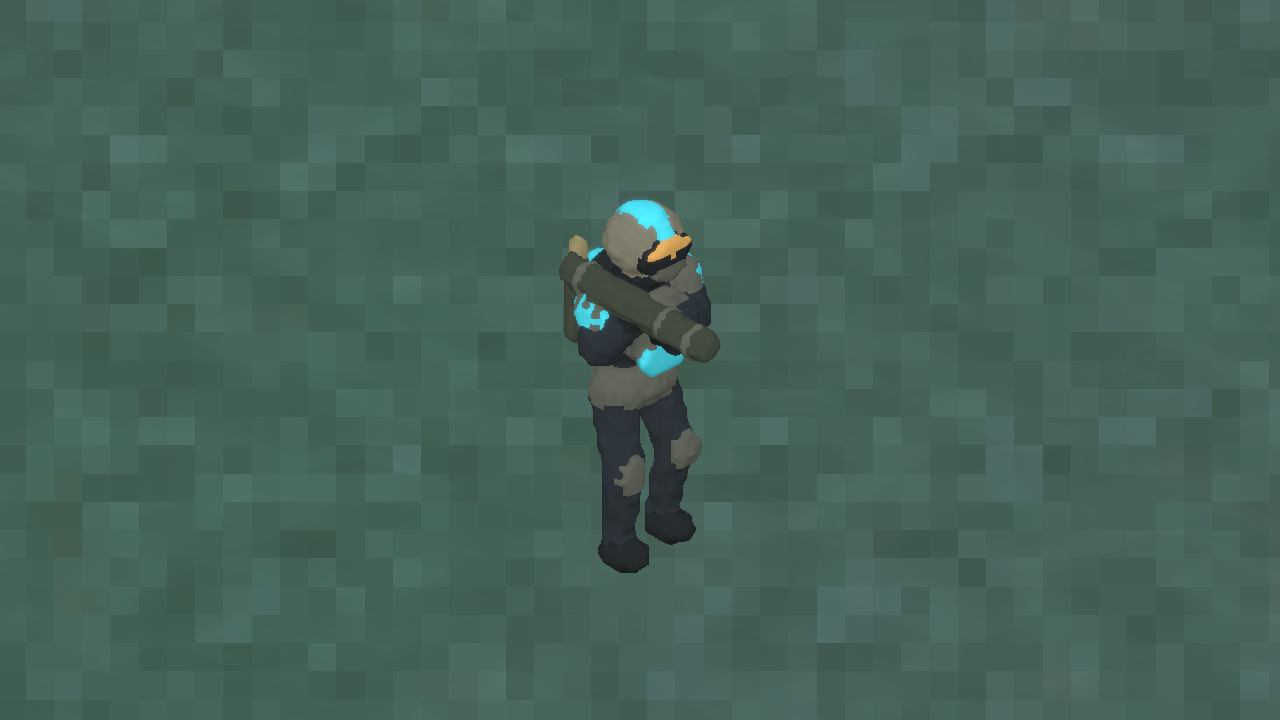 In-game view of Rocket Troop.
