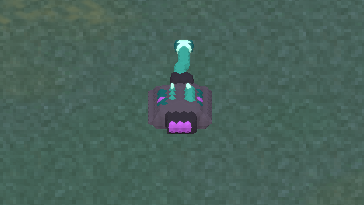 In-game view of Geodeback Turret.