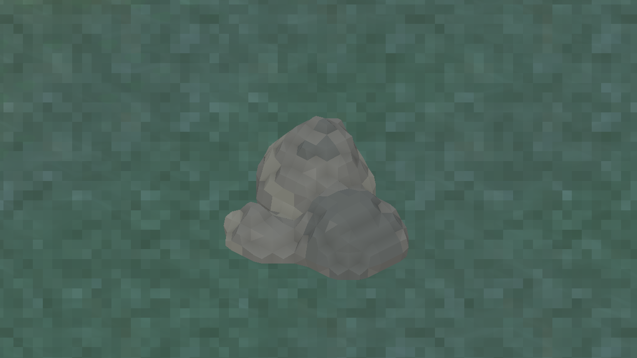 In-game view of Rock 03.