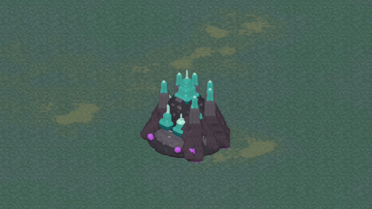 In-game view of Geode Crown.
