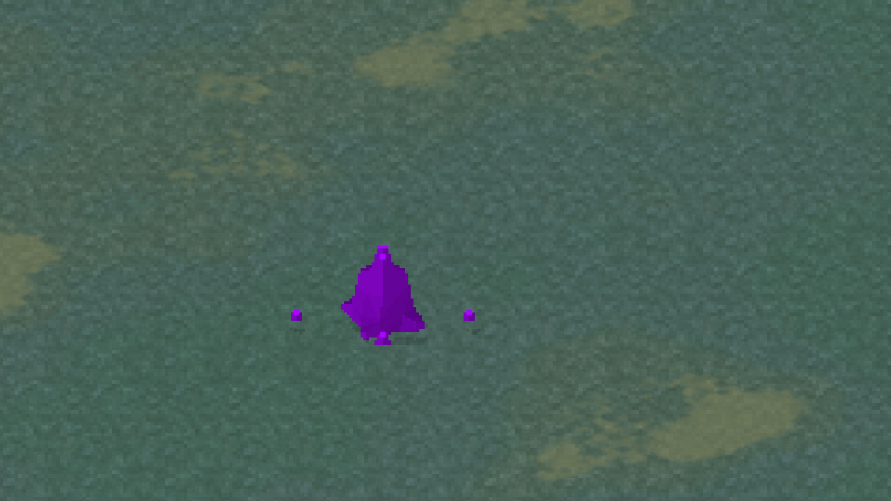 In-game view of Heart crystal deposit.