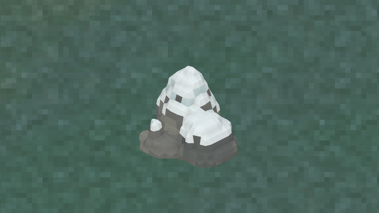 In-game view of Rock Snow 03.