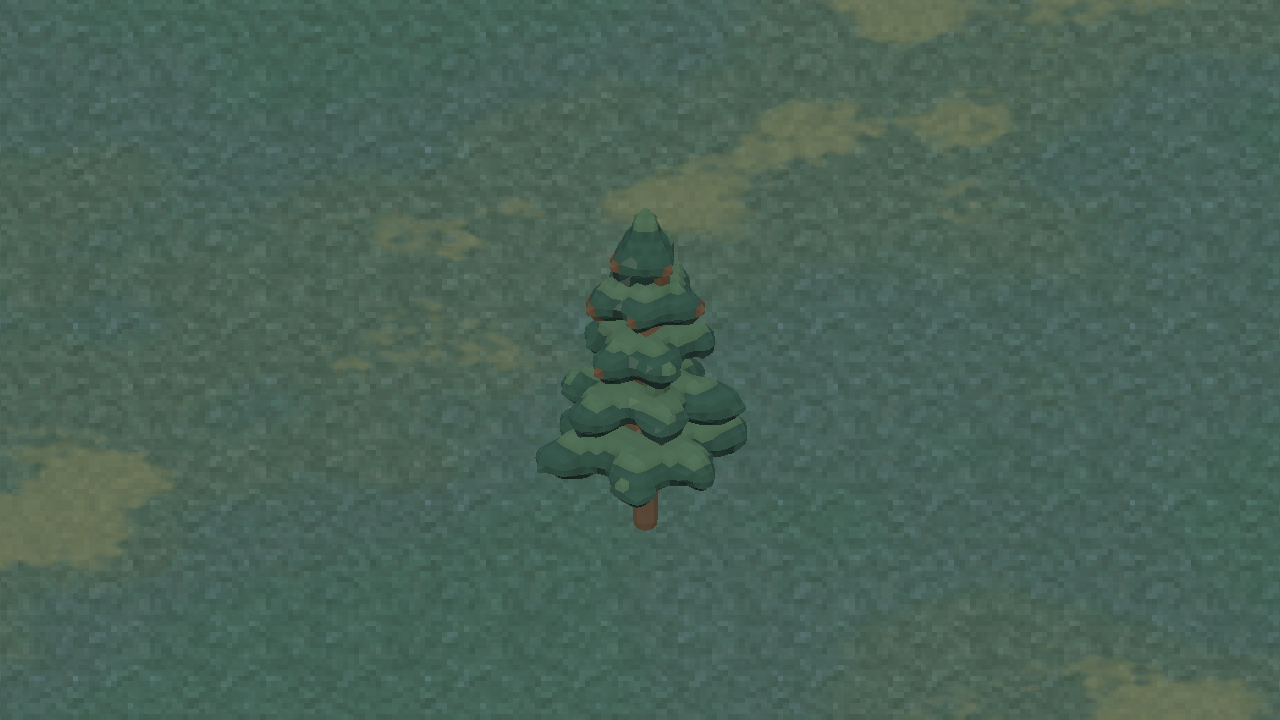 In-game view of Tree Prototype.