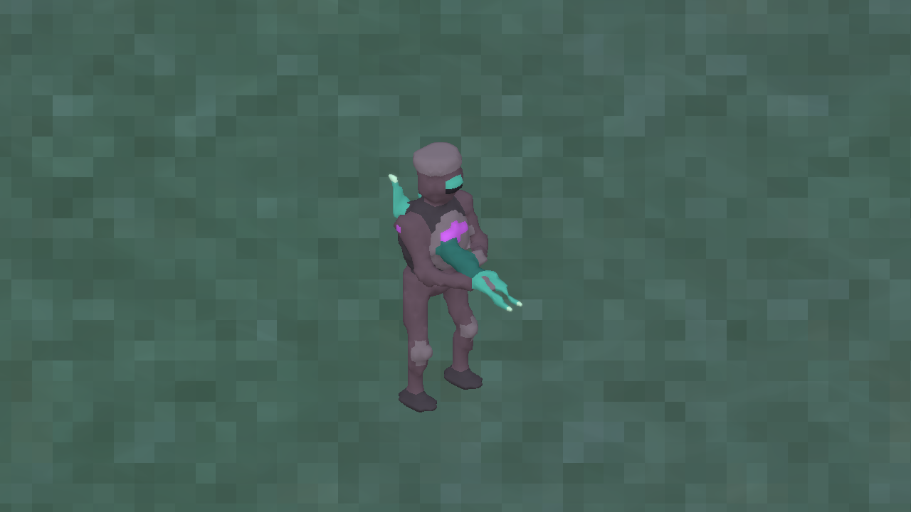 In-game view of Crystalspitter.